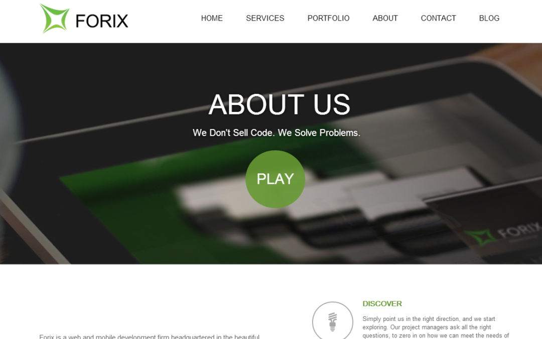 A review on Forix Web Design